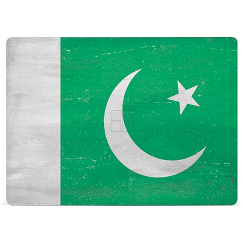 Pakistan Flag Distressed Surface Laptop 3 13.5in Skin